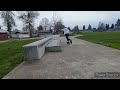 Junction City OR skatepark session with Dustin Eaton