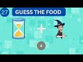 Can you guess the food by emoji ||🤔 Emoji quiz ||