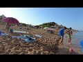 MENORCA Playa Platja Cala Pregonda Beach in July walk beach in 4k // Best Beaches in Spain 2022