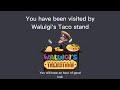 Waluigi’s taco stand~~