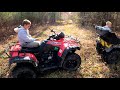 Battle of the Honda ATVs - Rubicon VS Foreman