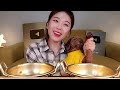 ASMR Korean cuisine 🍚 MUKBANG | Soybean Paste Stew, Kimchi Stew, Stir-fried Spicy Pork, Fired Egg