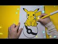 Pokemon Pikachu. Coloring pages. Coloring books #pokemon #pikachu #coloring