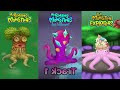 My Singing Monsters Vs The Lost Landscapes Vs Monster Exolorers Vs Fanmade | Redesign Comparisons