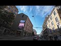 ☀️🚴City Bike Oslo: Schweigaards gt. - Grensen - Majorstuen -  Bygdøy allé - Opera house (4K, 60fps)