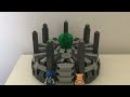 Lego Master Emerald shrine (Sonic the hedgehog) mini figure scale