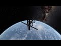 KSP Ambiance: Space Station Orbiting Kerbin with KSP space music