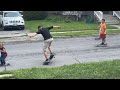 Lil skating