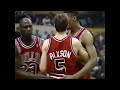 John Paxson Career High 28pts 5/5 3PT vs Celtics (1991)