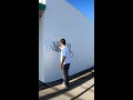 Painting Over Grafitti (fast and easy) SATISFYING