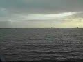 Passing river Weser on the steam Icebreaker Wal