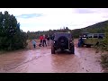 Currie jeep wrangler in the mud