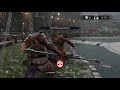 For honor gameplay*