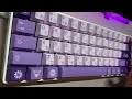 Re:Zero - Emilia Custom Keyboard (CIY GK68 - Alpaca v2s)