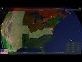 2nd American Civil War Kaiserreich RON map showcase