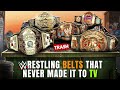 Wrestling Belts That Never Made It To TV!