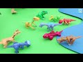 Lego Dinosaur Transformer Hybrid Dinosaurs - Tyrannosaurus, Triceratops 레고 공룡 블럭 쥬라기