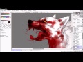 Dear Rabbit, I Know I'm a Wolf speedpaint