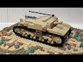 Custom LEGO Brickmania Italian WW2 Semovente DA 75/18 Self-propelled 75mm Gun