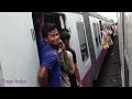 Dangerous Aggressive Chasing Parallel & Furious Speedy Overtake: A man put legs on two fast trains