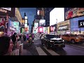 TIMES SQUARE at NIGHT 2024 [4K] 🇺🇸 NEW YORK CITY Walking Tour