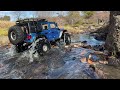 Jeep Wrangler waterside trail (absima sherpa yikong yk4102 pro) ジープラングラー スケールクローラー