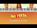 Triple H - '365 FRESH' (Piano Cover Instrumental)