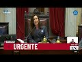 Ahora: el Senado aprobó la Ley Bases en general con el voto de Victoria Villarruel