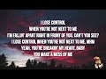 Teddy Swims - Lose Control (Lyrics)