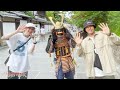 #57 SAMURAI Mannequin Prank in Kyoto Japan | Shogun Statue prank & Best Reactions at Kiyomizu Temple