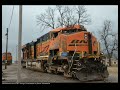 BNSF Locomotives Damaged 101- 9159