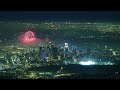 LA Fireworks from Mount Wilson