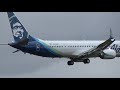 Boeing 737 MAX 9 Test Flight! (Alaska Airlines) - Touch and Goes at Portland Airport (PDX)