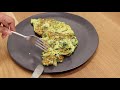 Vegan Omelette - How to make a pillowy, high protein, low carb eggless 