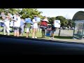 Dolphin protest drive by