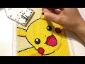 ⚡️💎 Pikachu Diamond Painting | full process, speed up timelapse ⏩