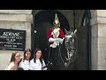 SHOCKING Encounter: King's Guard Confronts Tourist Over Reins! MUST WATCH ⚠️