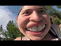 I went to a WATERPARK with my boyfriend... | VLOGGING ON RIDES*