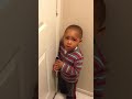 3 year old boy talking back