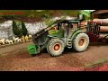 TRACTORS LOAD and TRANSPORT LOGS on the Corleone Farm | rc farming