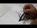 Quick Pen Scenery with Lamy Vista | Ink Drawing | ziksarthi | ASMR