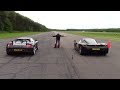 Ferrari Enzo vs Porsche Carrera GT @ Hypermax..The Ultimate Drag Race !