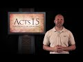 Acts 15 - Obedience or Legalism? - 119 Ministries