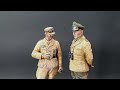 Finale figurine Erwin Rommel Tamiya au 1/16 - Finish Erwin Rommel Tamiya figurine at 1/16 -