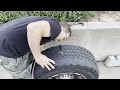 Tire Repair With Plug Kit - Made easy with tie-down strap