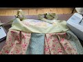 Sewing a dress with fabric scraps (using thrifted quilt fabric scraps)