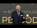 Billy Crystal Presents Mel Brooks the Peabody Career Achievement Award