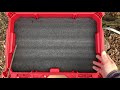 How To Cut A Perfectly Fitting Foam Insert For A Complicated Toolbox - Milwaukee Packout