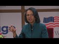 Democracy and Freedom: A Conversation with Condoleezza Rice