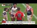 Spencer Leniu banned for eight games over racial slur